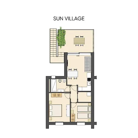 Sun Village Con Piscina - Piazza Aurora - Adria - Family Appartamento *